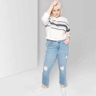 Fashion Look Featuring Wild Fable Plus Size Denim and Wild Fable