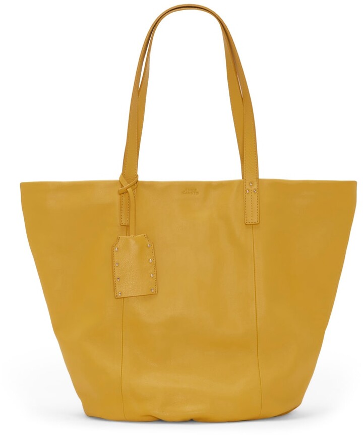 mustard colored purse