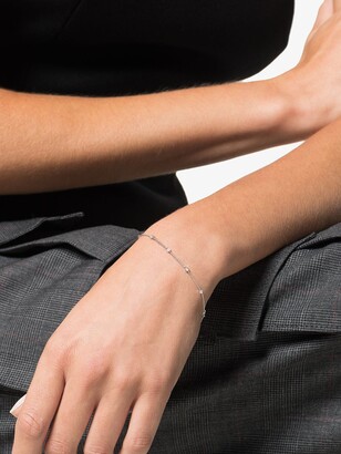 Dana Rebecca Designs Lulu Jack Bezel 14kt white gold diamond bracelet