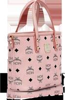 Thumbnail for your product : MCM Anya Soft Pink Top Zip Mini Shopping Bag