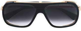 Dita Eyewear gold trim oversized sunglasses