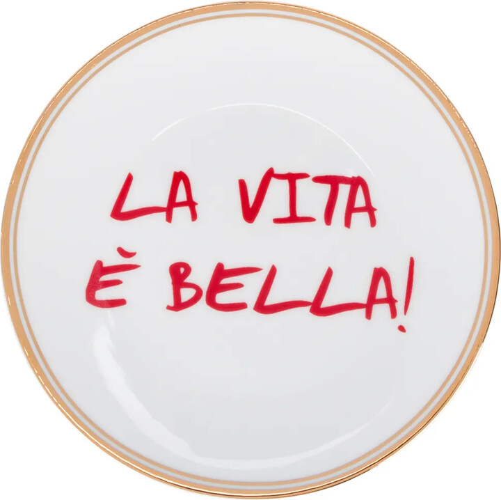 Bitossi Home La vita è bella plate