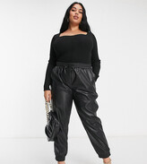 Thumbnail for your product : ASOS Curve DESIGN Curve knitted body with sweetheart neck in black