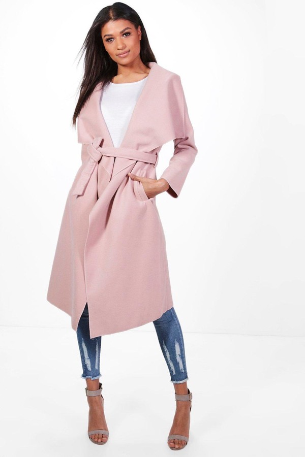 pink waterfall jacket