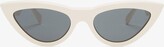 Thumbnail for your product : Celine Cat-eye Acetate Sunglasses - Cream