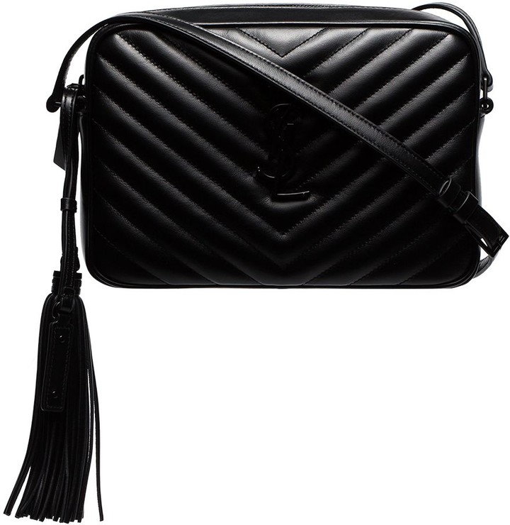 Saint Laurent Quilted Leather Cross Body Bag ShopStyle