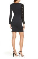 Thumbnail for your product : Long Sleeve Cutout Sequin Cocktail Dress