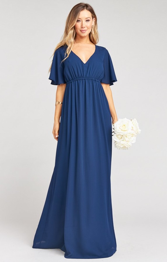 emily empire maxi dress