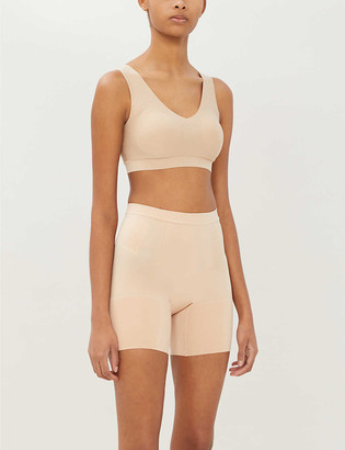 SPANX OnCore Mid-Thigh Short ~ Soft Nude