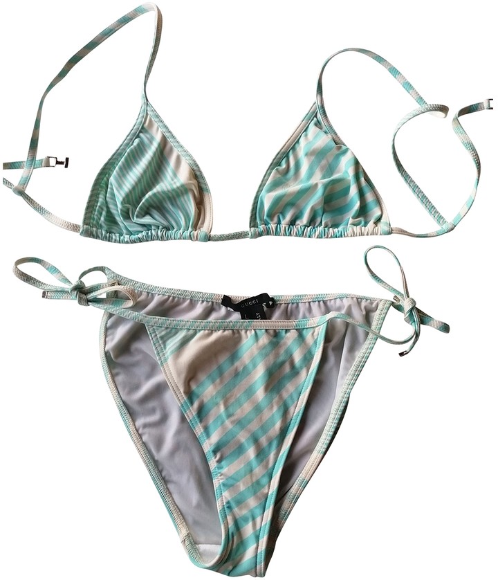 white gucci bikini