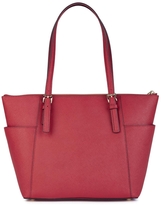 Thumbnail for your product : Michael Kors Jet Set medium red leather tote