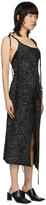 Thumbnail for your product : Ottolinger Black and Grey Speckled Strap Dress