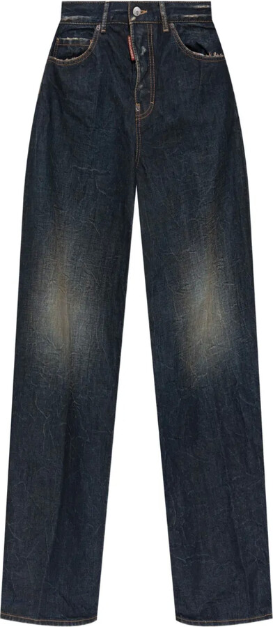 DSQUARED2 Faded-Knee Jeans