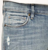 Thumbnail for your product : LOFT Tall Modern Straight Leg Jeans in Rip & Repair Coastal Blue
