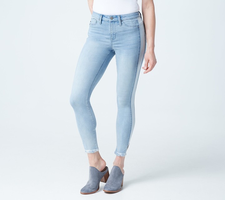 laurie felt jeans qvc