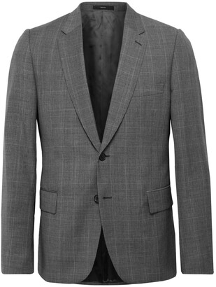 Paul Smith Soho Slim-Fit Prince Of Wales Checked Wool Suit Jacket -  ShopStyle