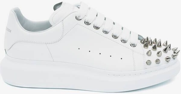 Alexander McQueen Oversized Sneaker in White/cobalt Blue/new Green -  ShopStyle