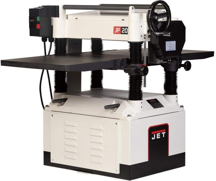 20 in. Helical Cutterhead Planer with Jetblack Performance Coating, 5-HP, 230-Volt 1-Ph