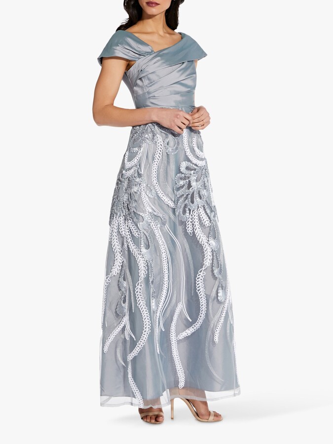 sky fall embellished maxi