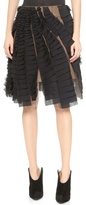 Thumbnail for your product : Vera Wang Collection Swirling Swing Skirt