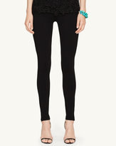 Thumbnail for your product : Black Label Stretch-Wool Zip-Cuff Legging