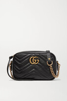 Thumbnail for your product : Gucci Gg Marmont Camera Mini Quilted Leather Shoulder Bag