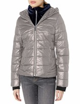 Thumbnail for your product : Andrew Marc Women's Systems Jacket with Velvet Bib and Hood