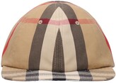 Thumbnail for your product : Burberry Reversible Check Cotton Baseball Cap