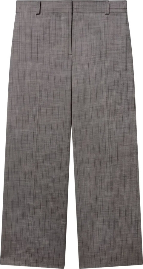 Stella McCartney Chocolate Flannel Wide-leg Pant - ShopStyle Stella McCartney Chocolate Flannel Wide-leg Pant - ShopStyle