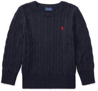 Polo Ralph Lauren Cable-Knit Cotton Sweater(2-7 Years)