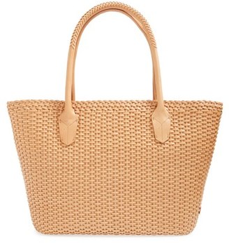 Brahmin Woven Leather Tote