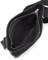 Thumbnail for your product : Ferragamo Leather Crossbody Bag, Deep Black