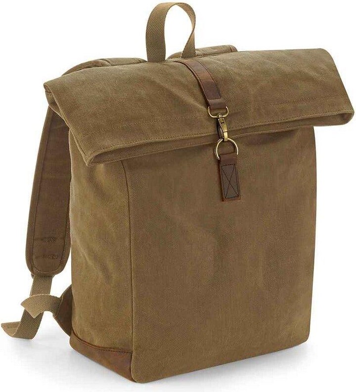 Quadra Heritage Leather Trim Backpack ShopStyle