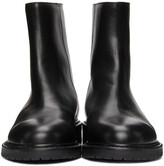 Thumbnail for your product : LEGRES Black Leather Officer Boots