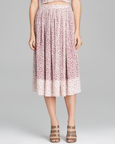 Thumbnail for your product : Elizabeth and James Skirt - Avenue Floral Silk