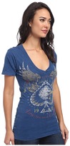 Thumbnail for your product : Affliction Wingspan Short Sleeve V-Neck Tee