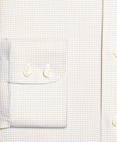 Thumbnail for your product : Brooks Brothers Supima® Cotton Non-Iron Regular Fit Twill Tonal Check Luxury Dress Shirt