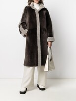 Thumbnail for your product : Suprema Reversible Leather Coat