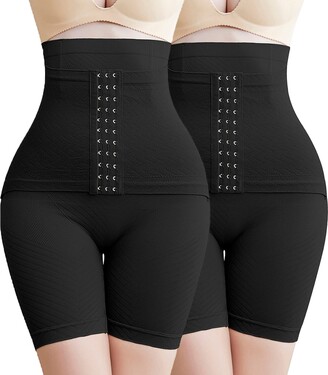 SAYFUT Seamless Tummy Control Shapewear Shorts for Women High Waist Shaping  Thigh Slimmer Panties Underwear 