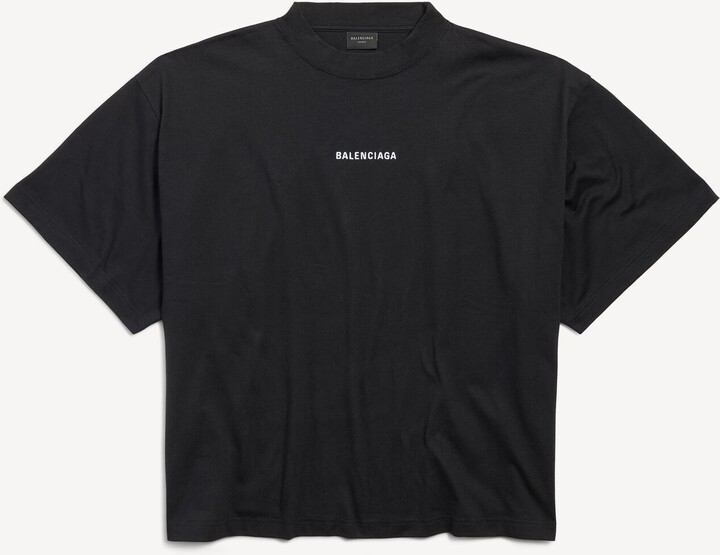 Balenciaga Back Cropped T-Shirt