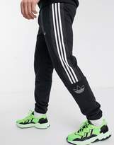 adidas originals jersey joggers in grey dn6010
