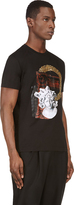 Thumbnail for your product : Versace Black Sequin Embellished MedUSA T-Shirt