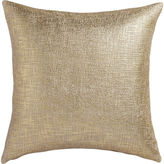 Thumbnail for your product : CB2 Glitterati Gold 23" Pillow With Down-Alternative Insert