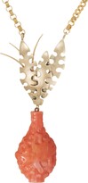 Thumbnail for your product : CASTLECLIFF - Vase Pendant In Cream
