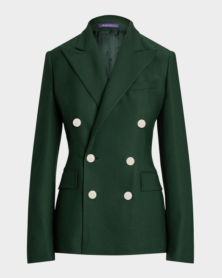 Ralph Lauren Collection Camden Double-Breasted Cashmere Jacket