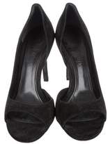 Thumbnail for your product : Judith Leiber Suede d'Orsay Pumps