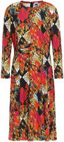 Thumbnail for your product : M Missoni Draped Printed Stretch-crepe Dress