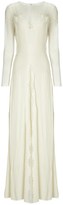 Thumbnail for your product : Temperley London Ivory Silk Deneuve Gown