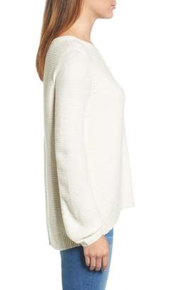 Caslon Women's Cable Front Sweater