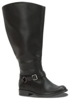 herly wide calf riding boot